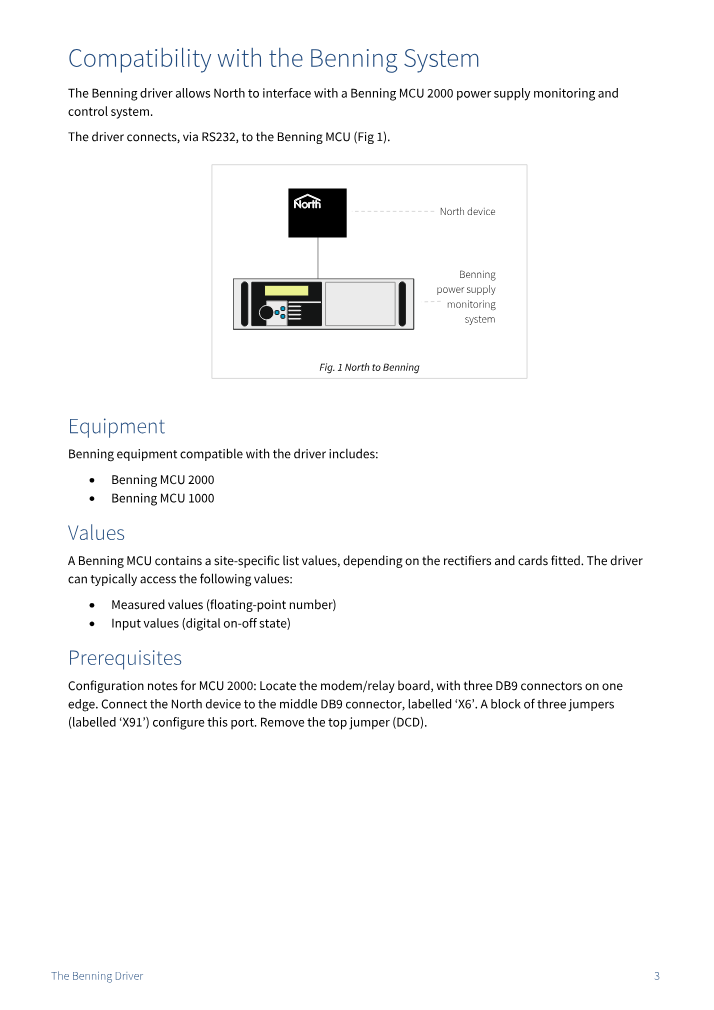 Preview thumbnail of page 3 of the Benning Driver Manual PDF document.